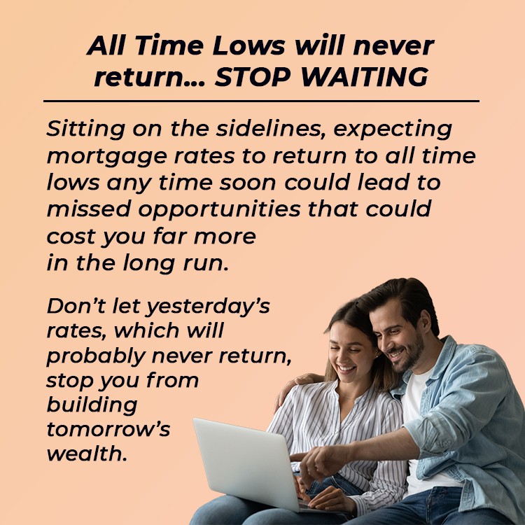 All Time Lows Will Never Return...STOP WAITING!